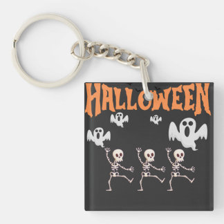 Porte-clefs Fantômes d'Halloween et sketchs de danse