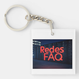 Porte-clefs FAQ Redes