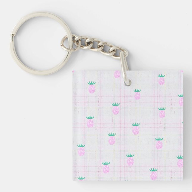 Porte-clefs Farmhouse Pineapple Oasis (Devant)