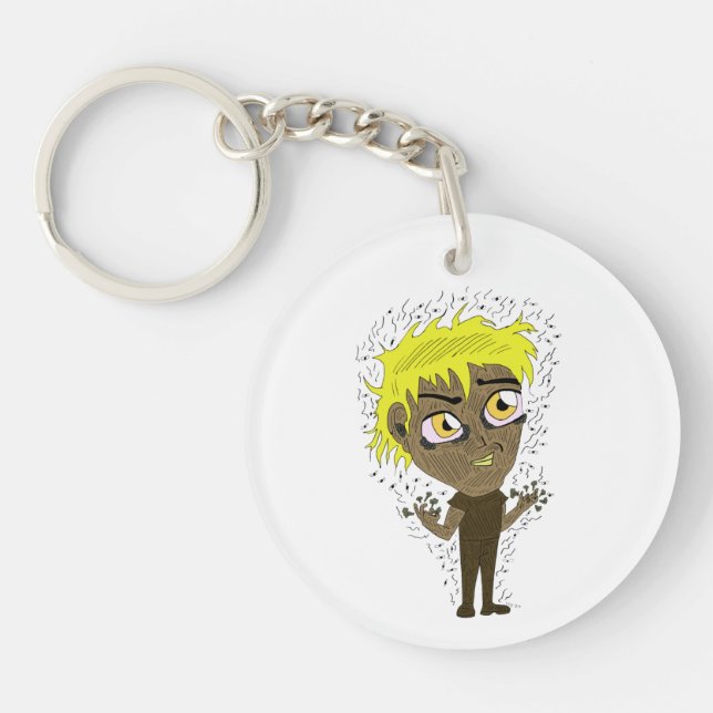 Porte-clefs Farty Fingers Chibi (Devant)