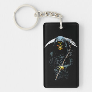 Porte-clefs Faucheuse : Élégance sombre