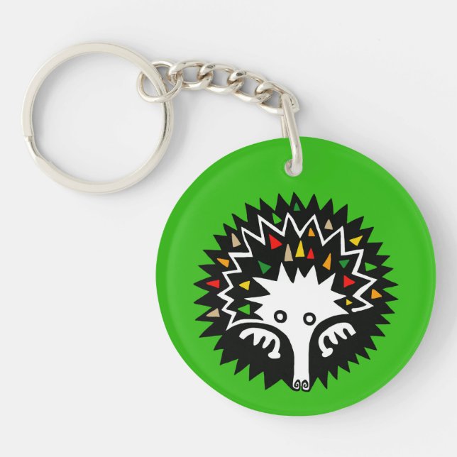 Porte-clefs Faune - Cute ECHIDNA Nature - Australie (Devant)