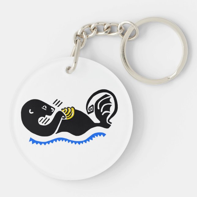 Porte-clefs Faune - Mare Mare OTTER - Nature - (Dos)
