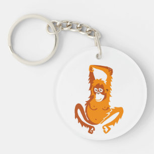 Porte-clefs Faune - ORANGUTAN -Ape - Primate - Nature