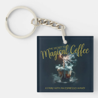 Porte-clefs Fée de café