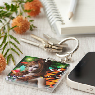 Porte-clefs Fée de forêt