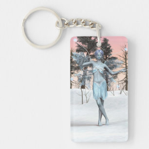 Porte-clefs Fée de glace