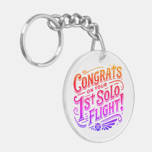 Porte-clefs Félicitations pour votre 1er vol solo