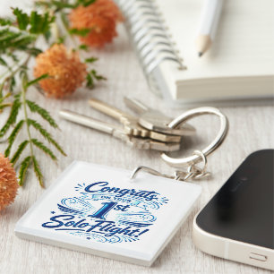 Porte-clefs Félicitations pour votre 1er vol solo