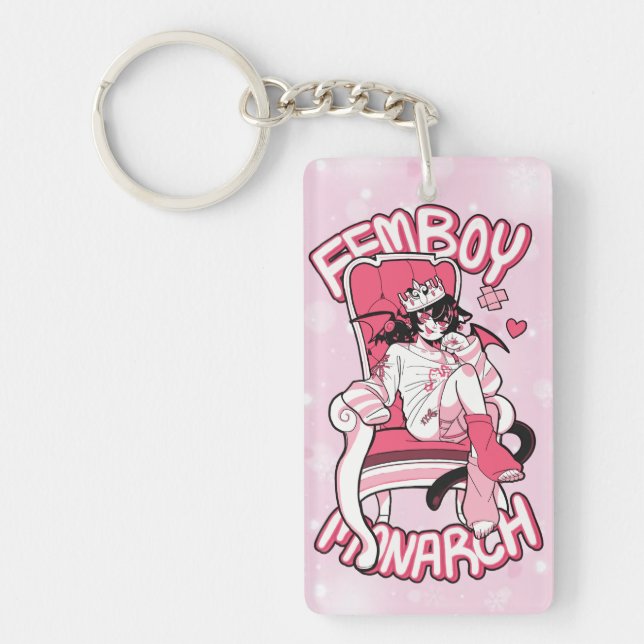 Porte-clefs Femboy Monarch (Devant)