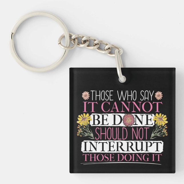 Porte-clefs Femme à la tête (Devant)