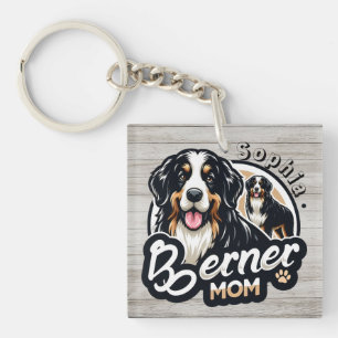 Porte-clefs Femme Berner Maman - Bernese Mountain Dog Mom Cade