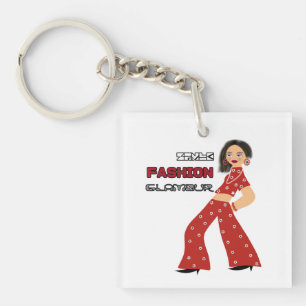 Porte-clefs Femme glamour