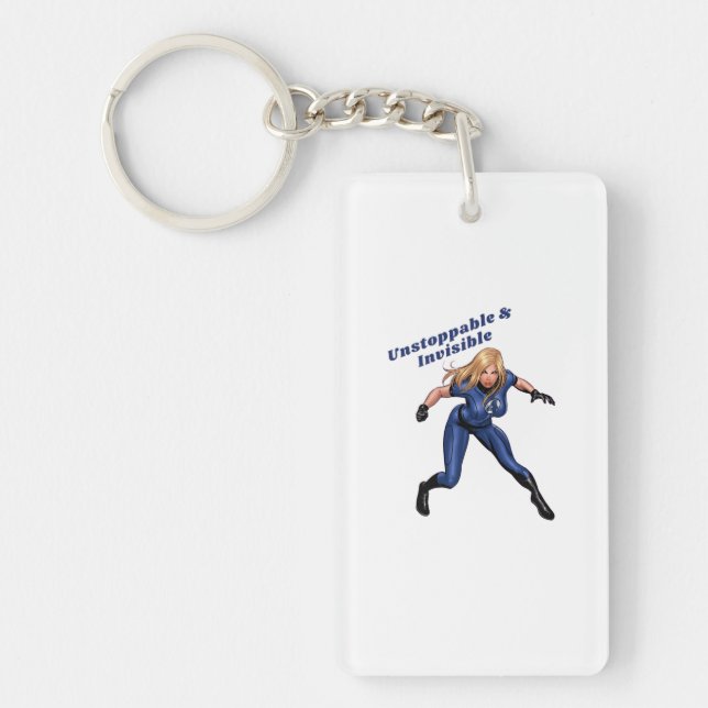 Porte-clefs Femme invisible (Devant)