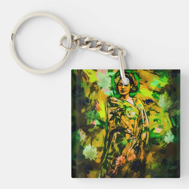 Porte-clefs Femme royale (Devant)