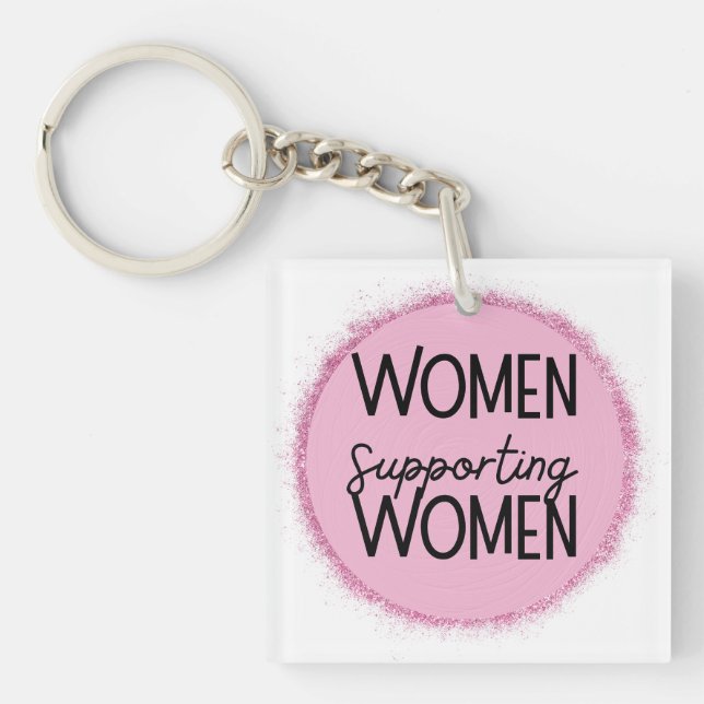 Porte-clefs femmes soutenant les femmes  (Devant)