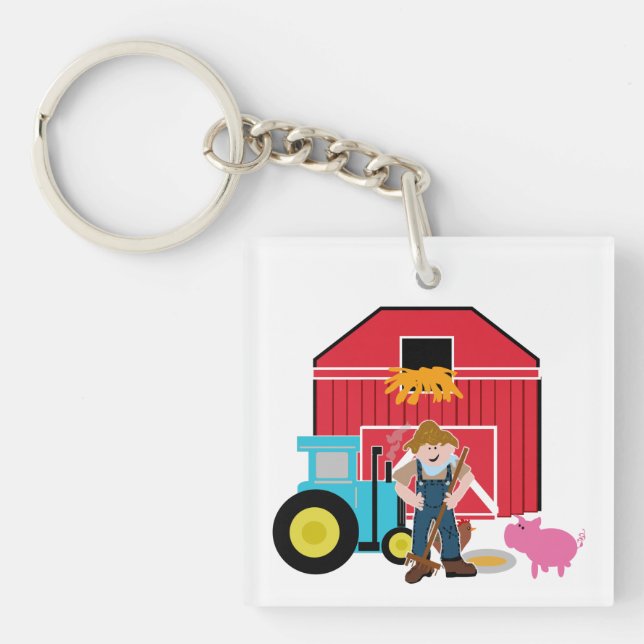 Porte-clefs Ferme (Devant)