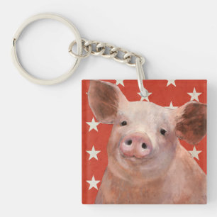 Porte-clefs Ferme patriotique - porc