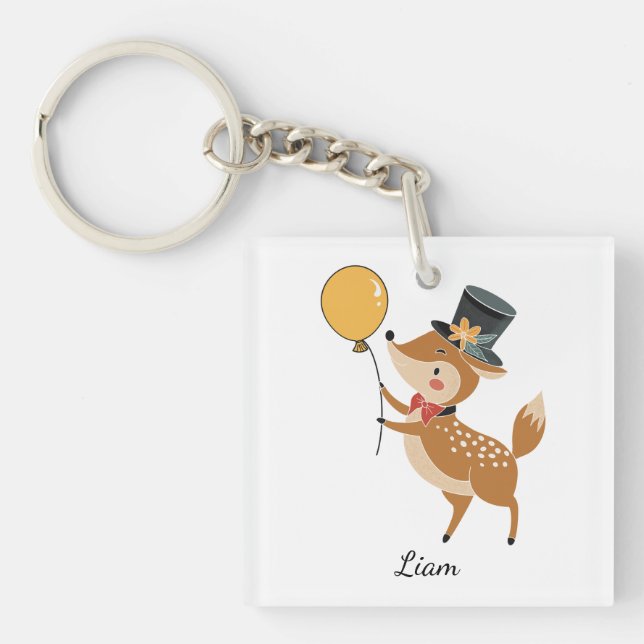 Porte-clefs Festive animals - Fawn (Devant)