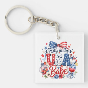 Porte-clefs Fête aux États-Unis Bébé
