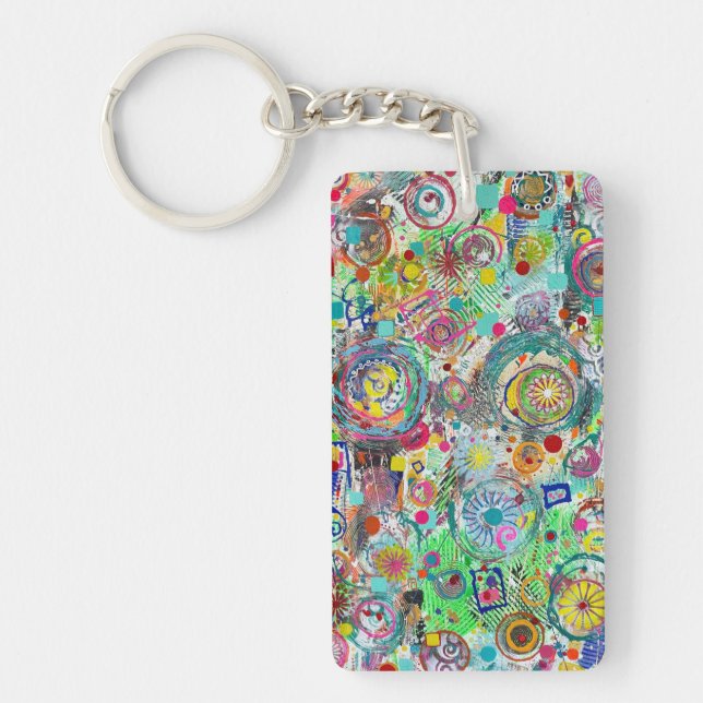 Porte-clefs Fête dans un Porte - clé Box (Devant)