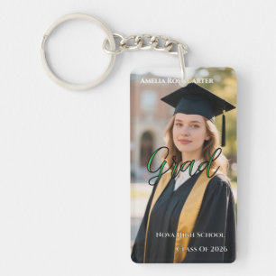 Porte-clefs Fête de fin d'études moderne avec collage PhotoPop