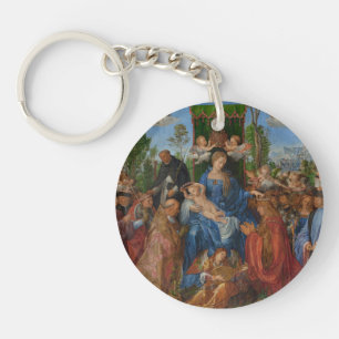 Porte-clefs Fête des Garlands Roses, 1506 (huile sur bois)