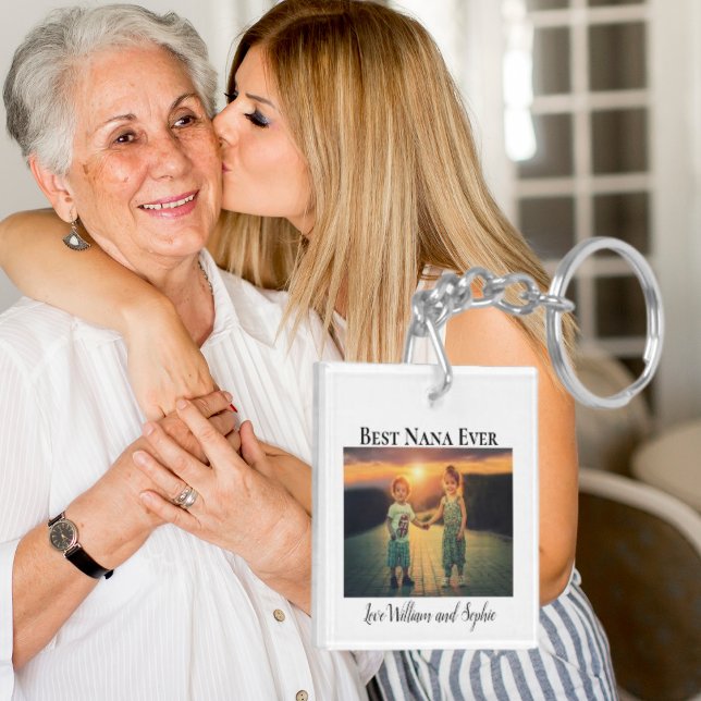 Porte-clefs Fête des mères de la meilleure Nana Ever (Créateur téléchargé)