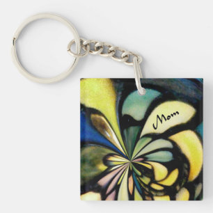 Porte-clefs Fête des mères Tiffany soies