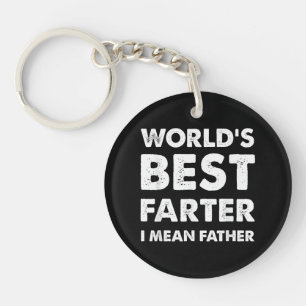 Porte-clefs Fête des Pères Papa Rétro Meilleur Pète du Monde J
