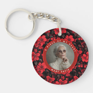 Porte-clefs Fête d'été thématique Rose mignonne