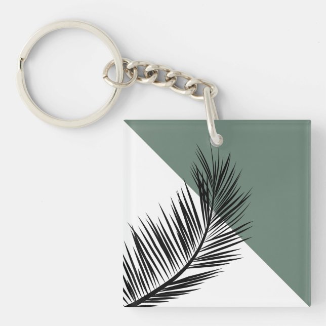 Porte-clefs Feuille de palme (Devant)