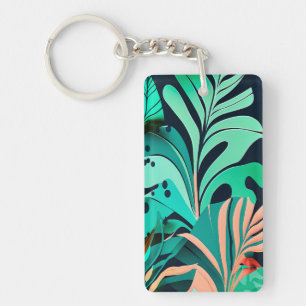 Porte-clefs feuilles