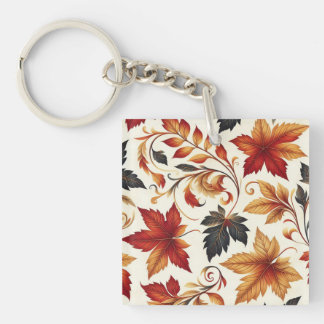 Porte-clefs Feuilles d'Automne