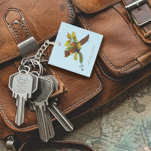 Porte-clefs Feuilles d'automne de Pine Marten