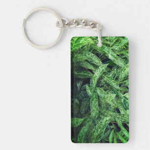 Porte-clefs Feuilles verts