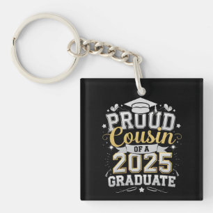 Porte-clefs Fière Cousine D'une Remise De Diplômes De Diplômé(