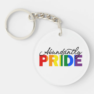 Porte-clefs Fière d'être un Porte - clé acrylique gay
