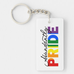 Porte-clefs Fière d'être un Porte - clé acrylique gay