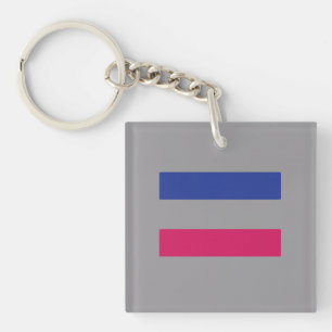 PORTE-CLEFS FIERTÉ ANDROGYNE