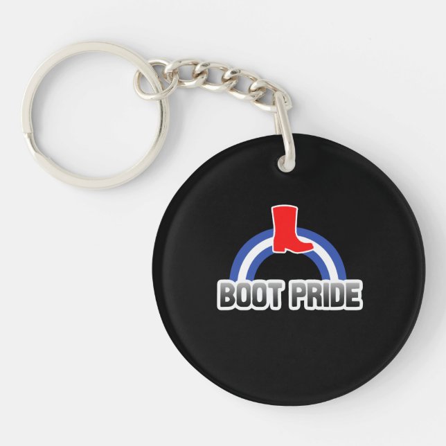 Porte-clefs Fierté des bottes (Devant)