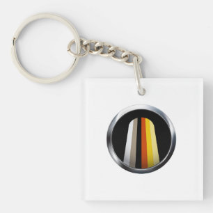 Porte-clefs Fierté des Cheveux Longs