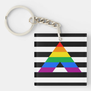 PORTE-CLEFS FIERTÉ DROITE DE LA FIERTÉ 2014 D'ALLIÉ