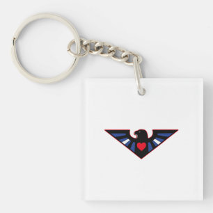 Porte-clefs Fierté en cuir d'Eagle