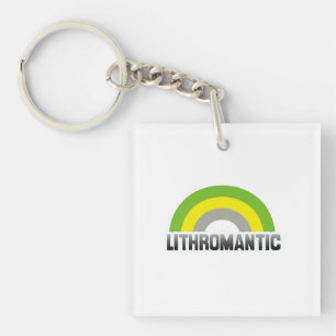 Porte-clefs Fierté lithromantique