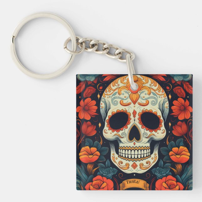 Porte-clefs Fiesta ! PARTI mexicain (Devant)