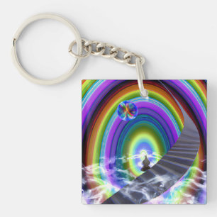 Porte-clefs Figure de mystère au Stargate interdimensionnel