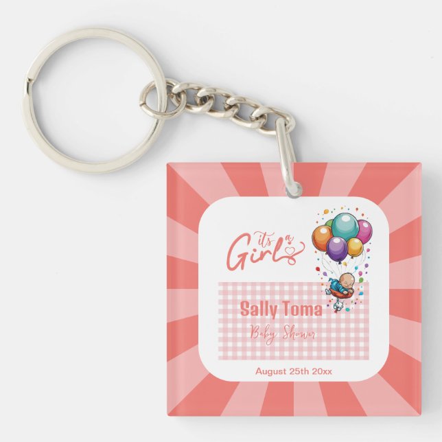 Porte-clefs fille (Devant)