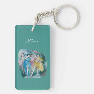 Porte-clefs Fille Ballerina Dancers Thunder_Cove