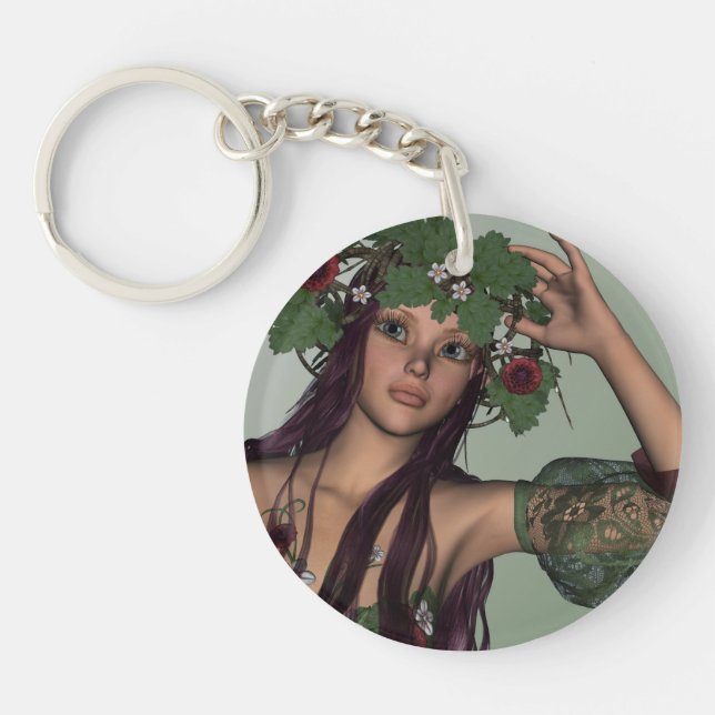 Porte-clefs Fille de l'été (Devant)